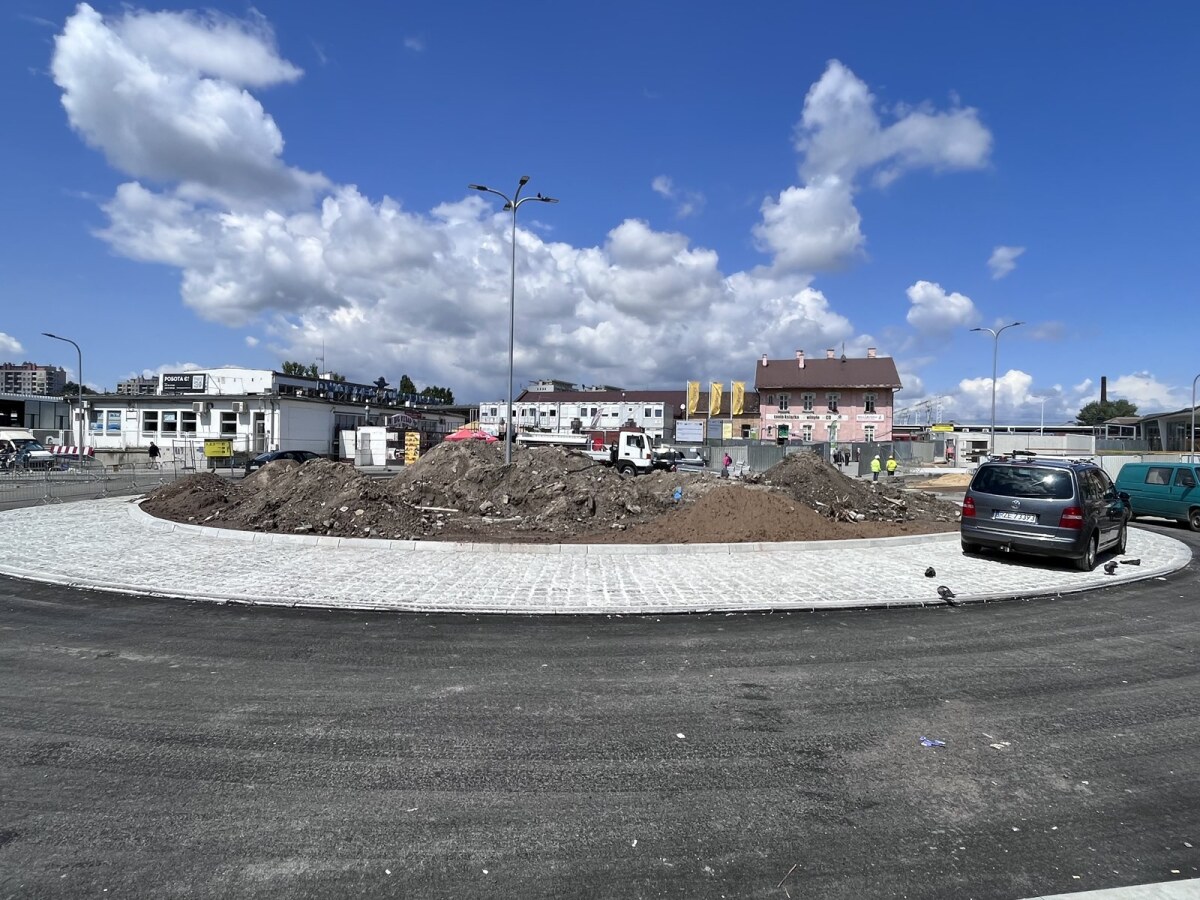 Budowa Rzeszowskiego Centrum Komunikacyjnego [lipiec 2023]
